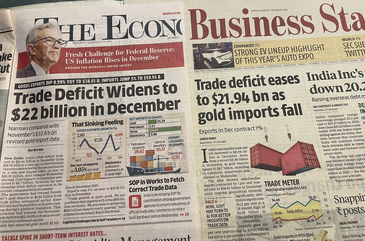 Same data , two opposing headlines in two newspaper. Rightly said “Beauty lies in the eye of the beholder.”