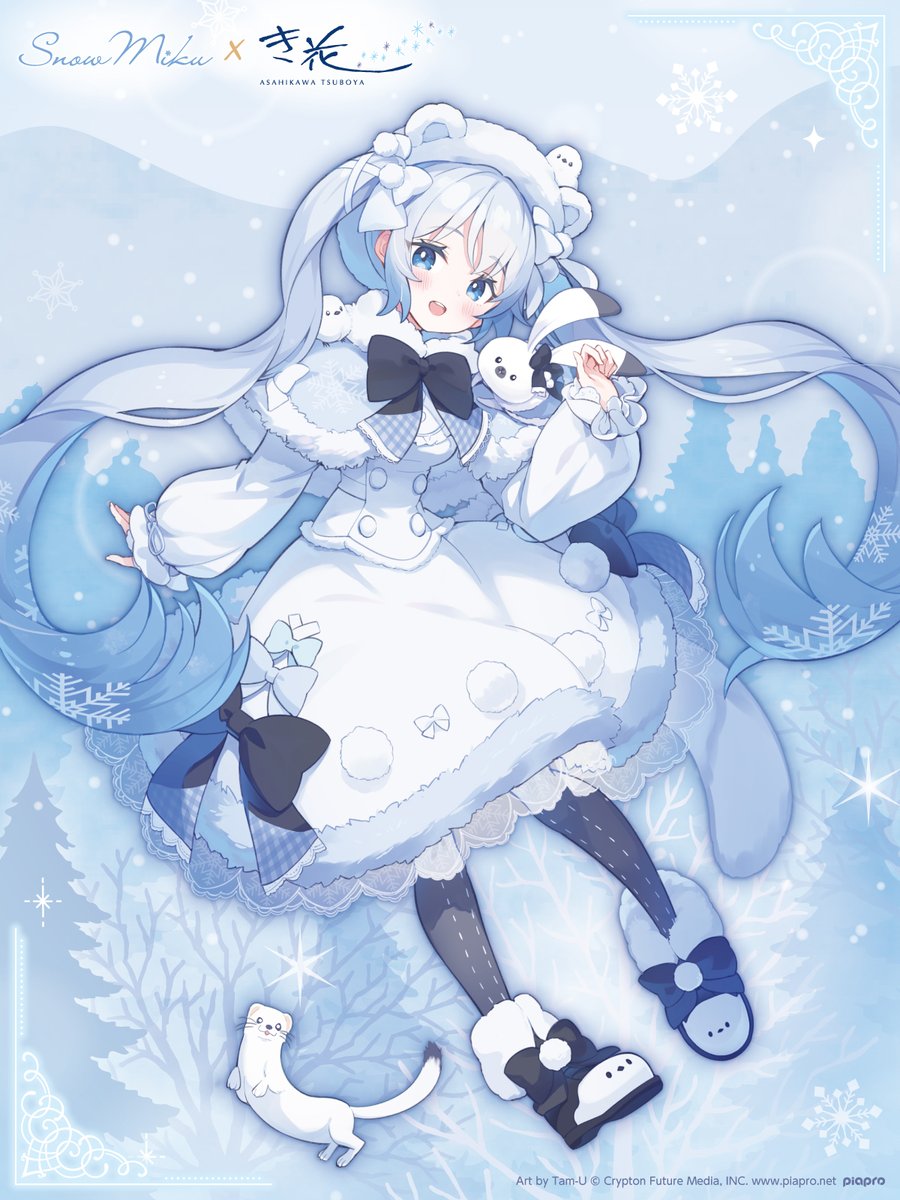 ❄️雪ミク×き花❄️】 ココラボブースにて北海道銘菓「#き花」との