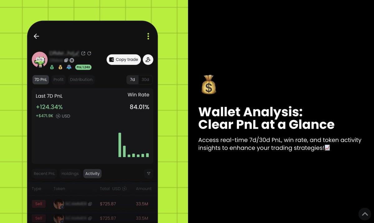 GMGN.ai APP 已正式上架（iOS 和安卓）！Appstore 版本仍在审核中，欢迎 Apple 用户下载 TestFlight 版本体验！
1. 实时提醒 &amp; 0延迟通知
2. 秒级交易 &amp; 即时链上数据
3. 跟踪聪明钱 &amp; 自动买卖
4. 钱包分析 &amp; 盈亏一目了然

iOS Testflight testflight.apple.com/join/z7FJJK1s

Google Play
