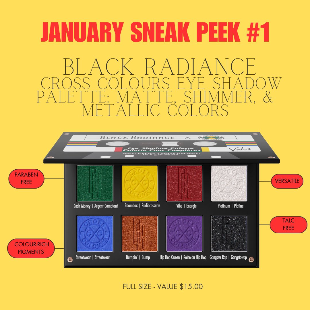 We’re thrilled to share a first look at something groundbreaking— @blackradiancebeauty, the leading beauty brand for women of color, has joined forces with @crosscoloursla. Get ready to level up your glam for 2025 with this one-of-a-kind collaboration! 

l8r.it/8XCR