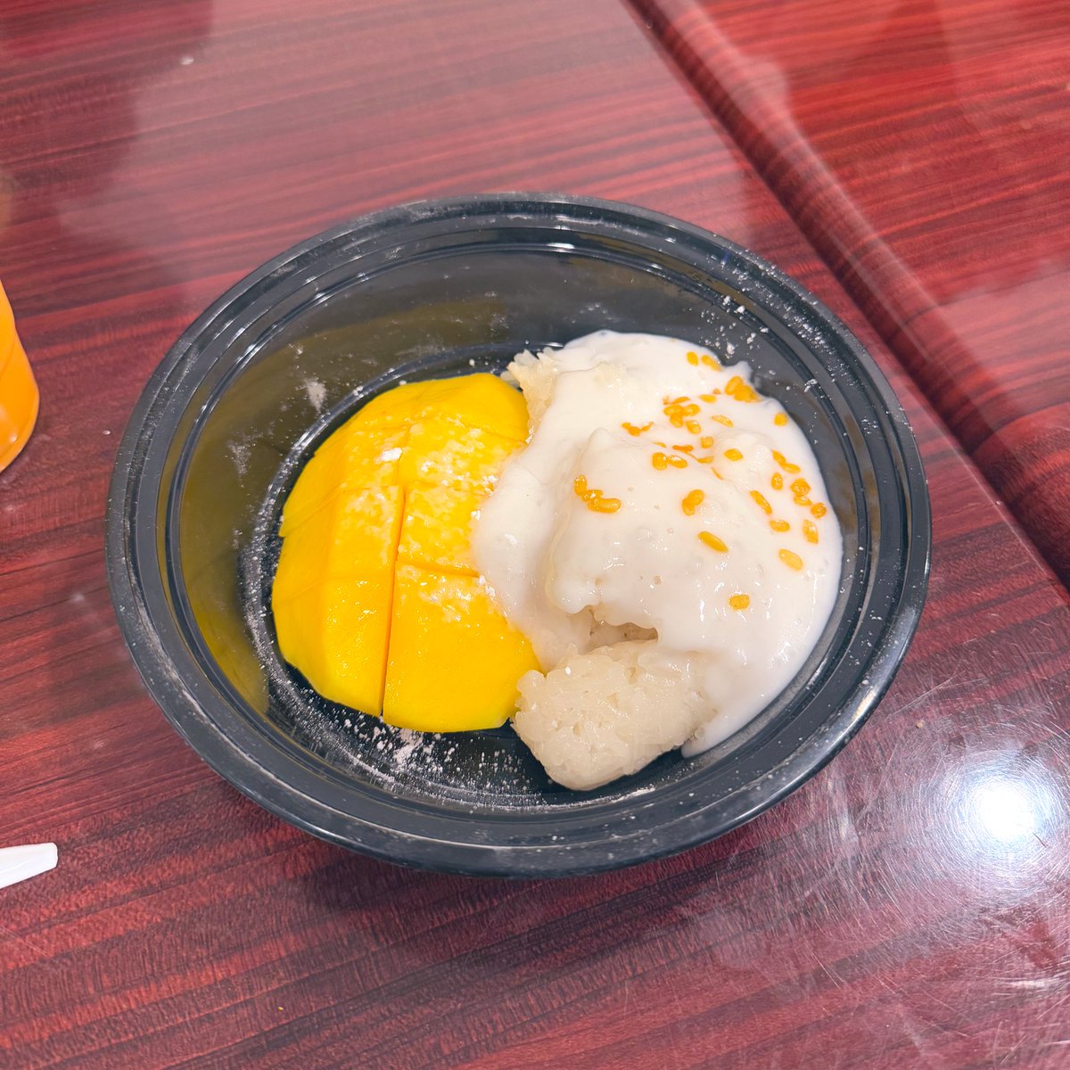 cdyinv's tweet photo. first mango sticky rice https://t.co/gYB3rikuCR