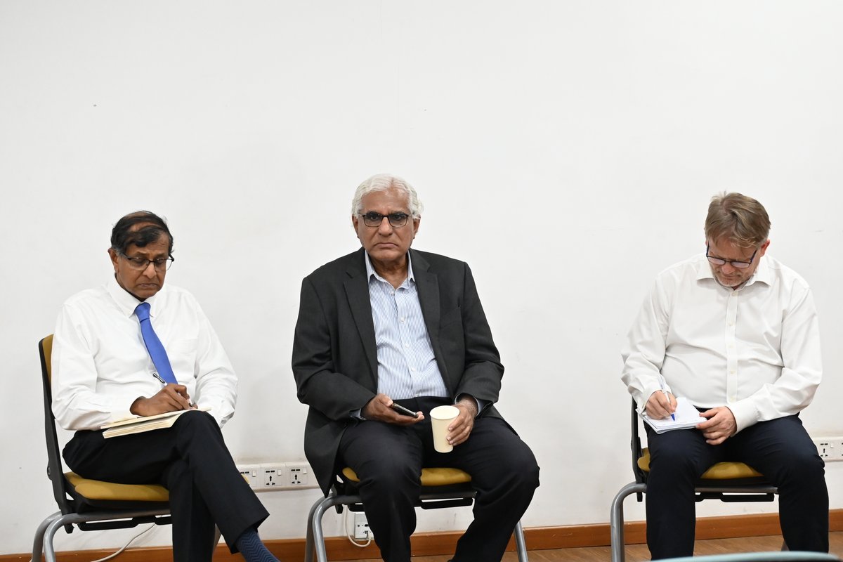 UNDPSriLanka's tweet photo. An insightful learning event organised by @UNDP #lka was held for @UNSriLanka  staff on the recently launched '📖 Sri Lanka – From Debt Default to Economic Transformation' by Dr. Ganeshan Wignaraja – Visiting Senior Fellow, @ODI_Global, Prof. Dirk Willem te Velde @DWteVelde – Director, @ODI_Global & Dr. Indrajit Coomaraswamy – Former Governor, @CBSL. 

This event fostered meaningful dialogue on #economic reforms in Sri Lanka, offering valuable #insights for shaping future programming.