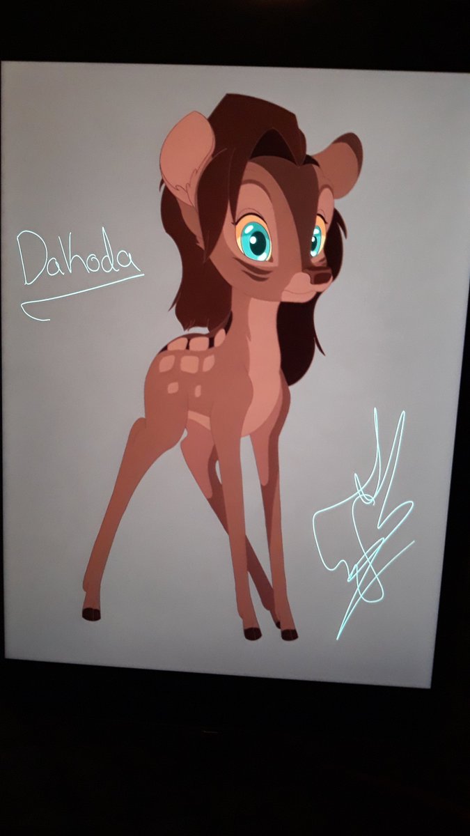 SoulForgotten's tweet photo. I drew myself as a deer in Bambi 2. https://t.co/1i6mxFPFWX