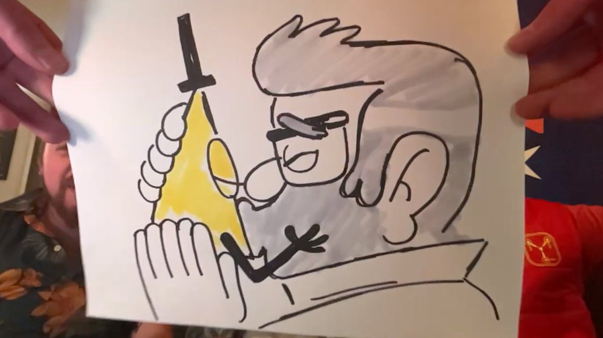 bee_my_girl's tweet photo. Alex yelling that Bill is irredeemable while Kristen and Jason yell over him to say that love conquers all is peak and beautiful and we can all go walk into the forest now #billford  #GravityFalls https://t.co/k6dRkbPXIP