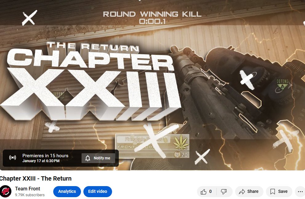 FrontGG_'s tweet image. See you then.

youtube.com/watch?v=RHCsu5…