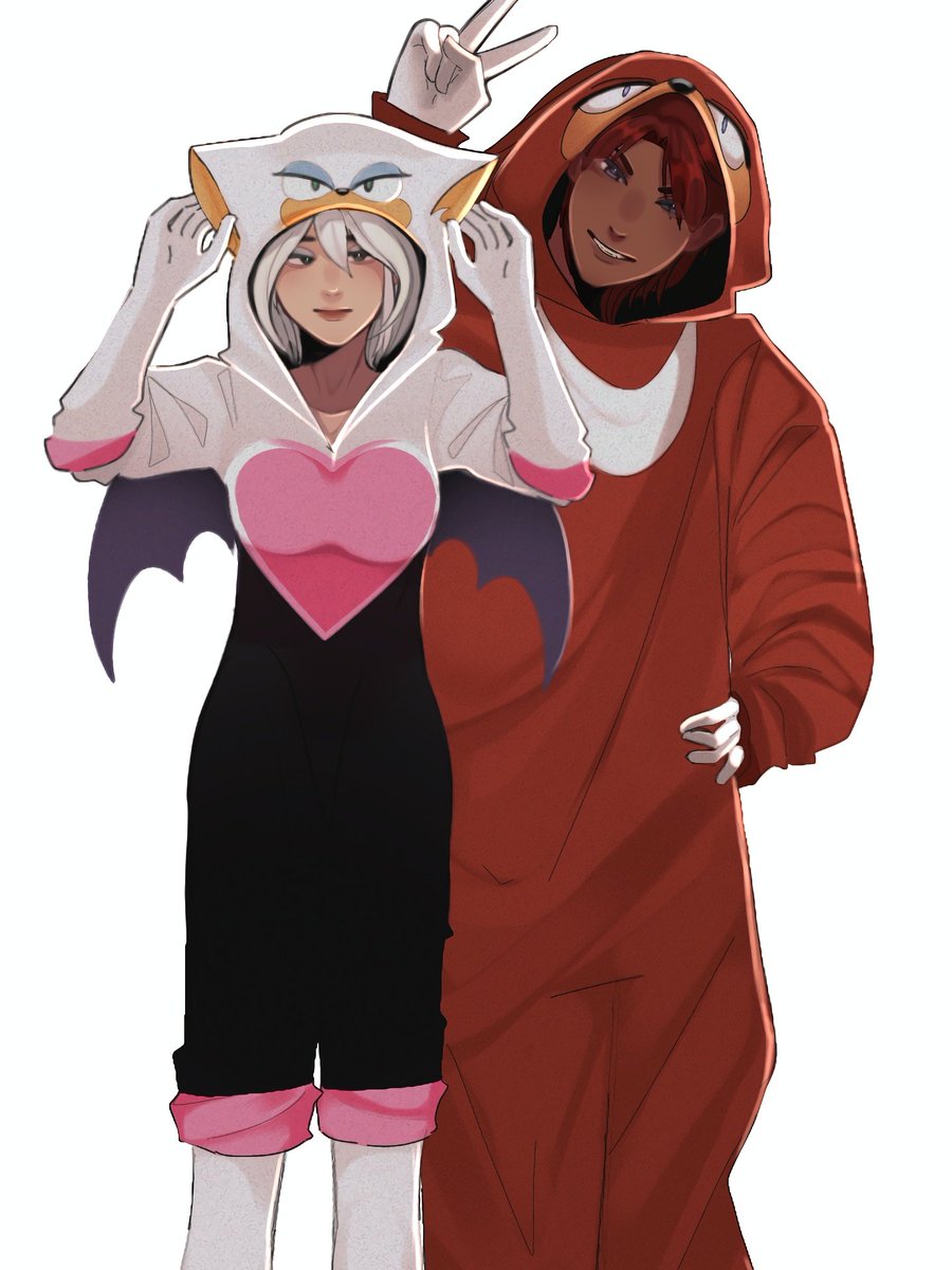 syleouch's tweet photo. doing this style but with #knuxouge onesies — #sonictwt please be my oomfs🫰🏻 https://t.co/jvmKmAbZhN