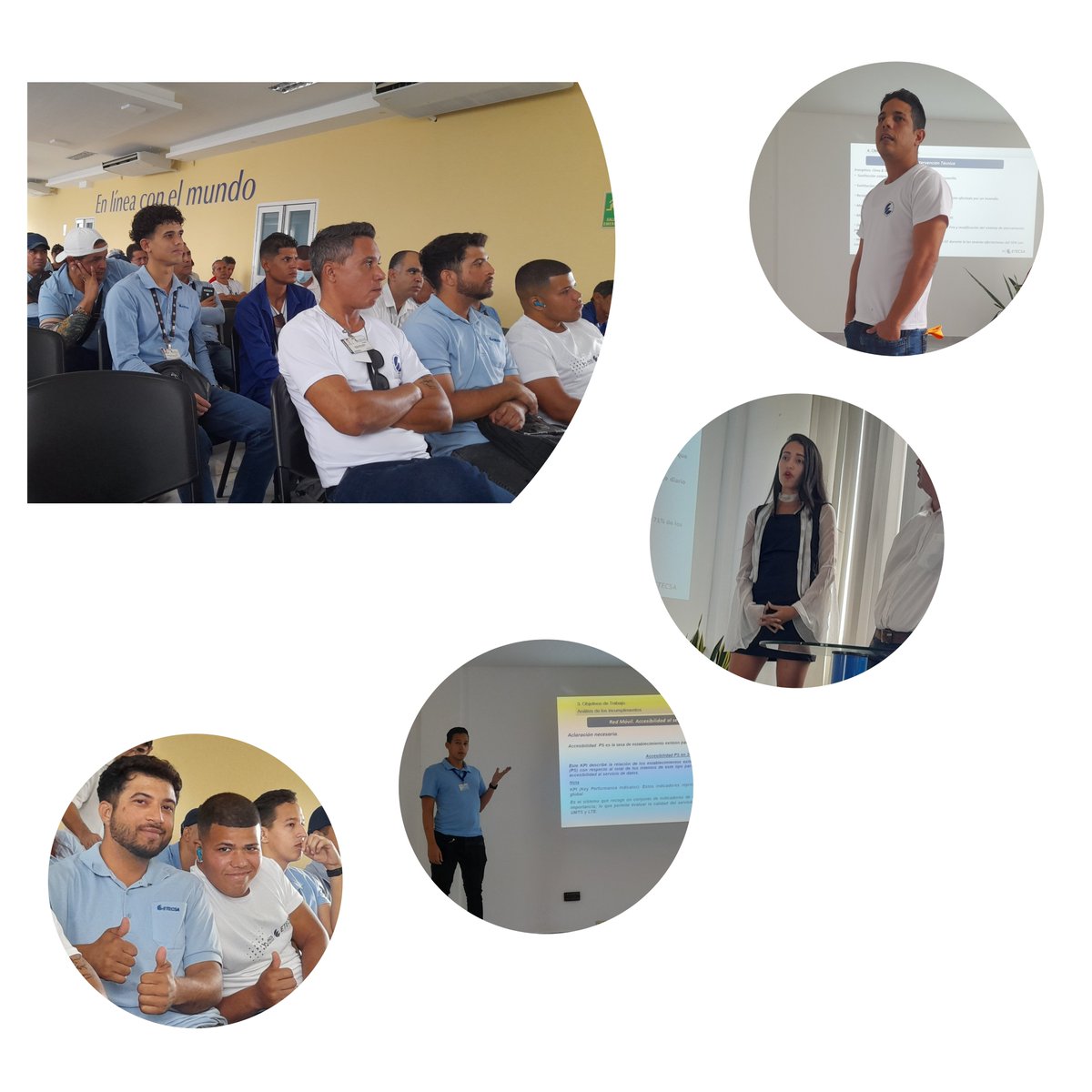 AnabeldeJessGm1's tweet image. Los jóvenes siempre presentes, argumentando las principales acciones realizadas y los resultados alcanzados en sus áreas de trabajo 👩‍💻👨‍🔧👷🧑‍🏭
#JovenesConstruyendoElFuturo 
#EsteEsNuestroAzul
@ETECSAGranma @sergiodiasg @MarthaAMatosZu1 @VictorMSH93 @ManuelAMC98