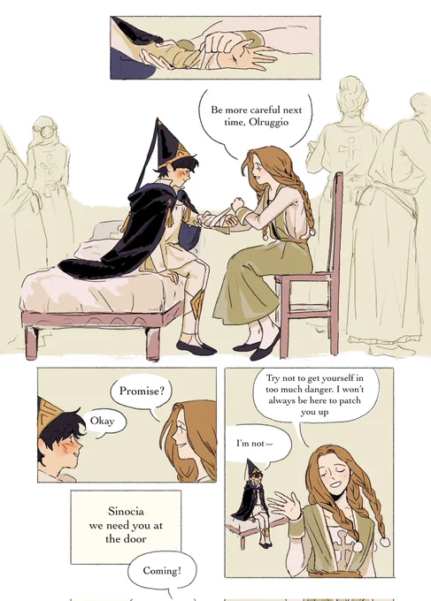I promise (I'm okay with you)
#Δ帽子 #witchhatatelier 