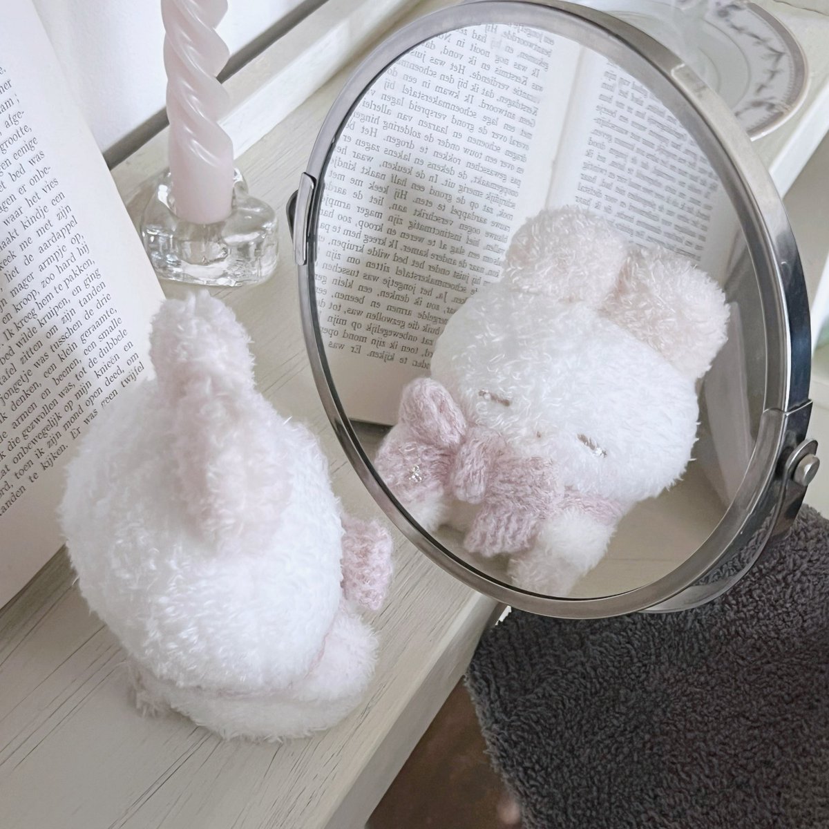 REMME うさぎのねむちゃん ハンドメイド ぬいぐるみ ビターねむちゃん