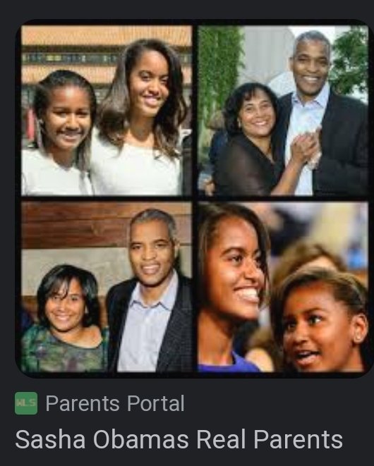 Missourirose1's tweet photo. @joetechh @MattWallace888 Michelle Obama was born michael lavaughn Robinson. Google that name.  Also the girls were rented.  In her book Michelle says the dr delivered them yeah she did they are her.  Meet the parents https://t.co/qoSi1vrKSt