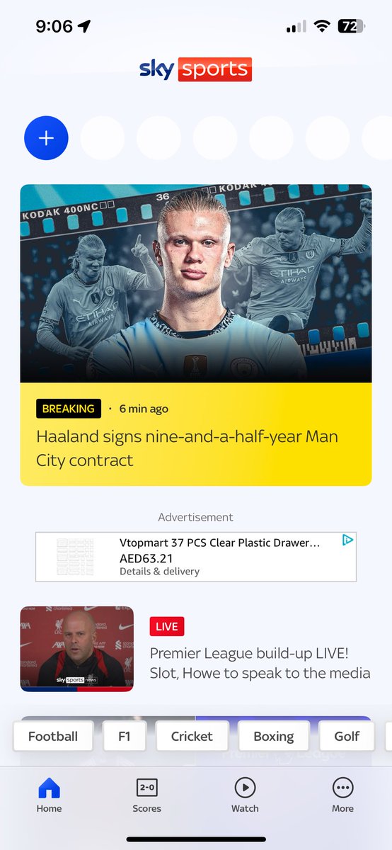 Absolutely delighted and over the blue moon with this announcement #haaland #ctid