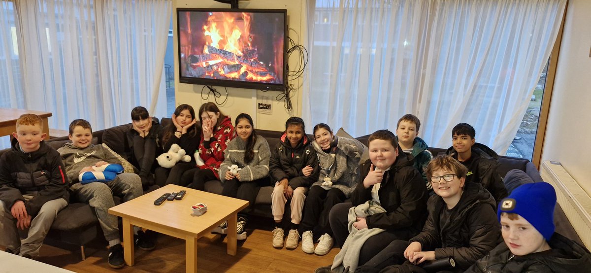 Final Hillend Lodge photo. These guys have been an absolute pleasure to live with this week. Full of fun but also respectful, kind and helpful, and bonus, I think I'm sending them back with some new dishwasher stacking skills 😄 <a href="/StenhousePS/">Stenhouse Primary</a>