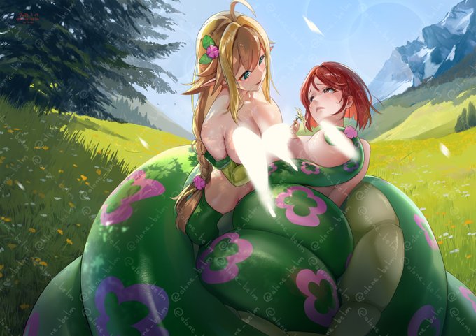 Skebご依頼作品納品いたしました(*'ω`*)
今回はエチチチコンロ弱火でコトコト。
暖かな陽光の中語らう二人を描いてみました*
この度は素敵なご依頼ありがとうございました*
(諸事情で白いものが飛んでおりますが、気になる方はpixiv等ご覧ください) 