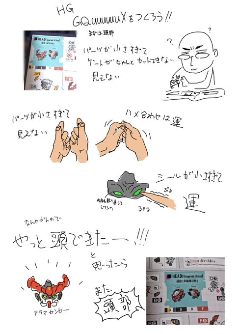 今までで一番組むのに時間かかったHGかもしれない 