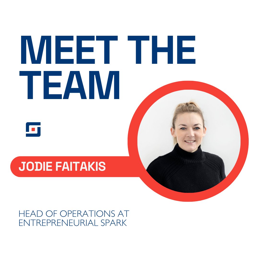 Meet the Team! 🚀 Our series highlighting the brains behind Entrepreneurial Spark and our accelerator programmes. Meet Jodie Faitakis, Head of Operations at ESpark - meticulously helping entrepreneurs reach their potential by delivering exceptional programmes and events.
