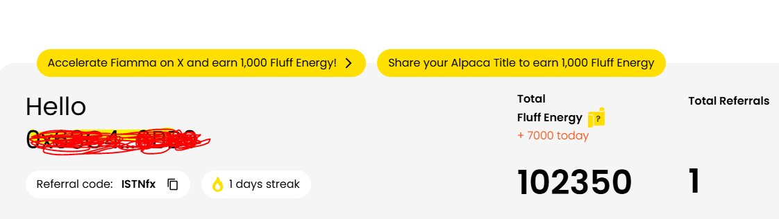 lopabddhk's tweet image. @fiamma_labs @AlpacaYovela 
Thanks #Fimma Recevied Rewards And Kill 6 zero
#Fimma Will LPG