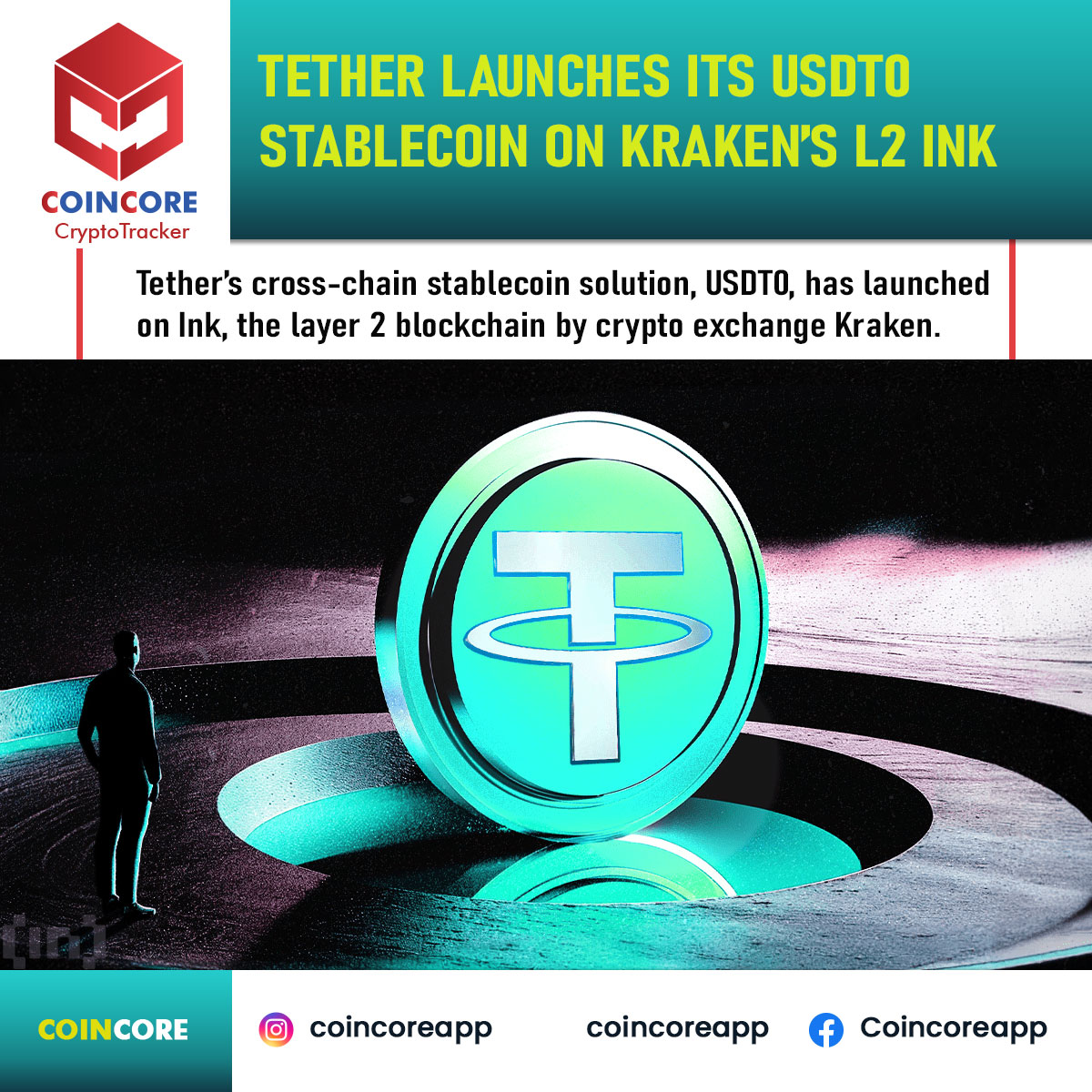 Coincoreapp's tweet photo. Ink revealed that Tether had selected it as the first blockchain for the deployment of the omnichain Tether Tether usdt-0.01% Tether expansion and interoperability token, USDT0.
#coincore #tether #crypto #cryptocurrency #usdt #blockchain https://t.co/qlT7IRCx7U