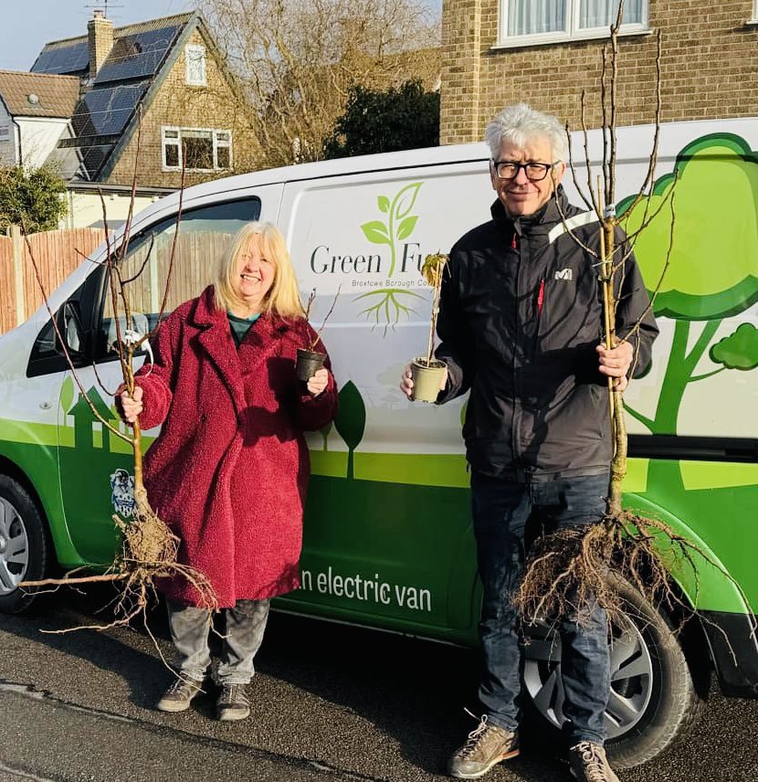 They may not look much at the moment but our fruit trees are on their way to their new homes 🌱

500 fruit trees continuing to grow in the gardens of the good people of Broxtowe🍒

Councils should not be just municipal monoliths, they should also fill us with hope and beauty