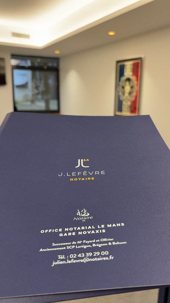 Julien LEFEVRE - Notaire à LE MANS tweet media