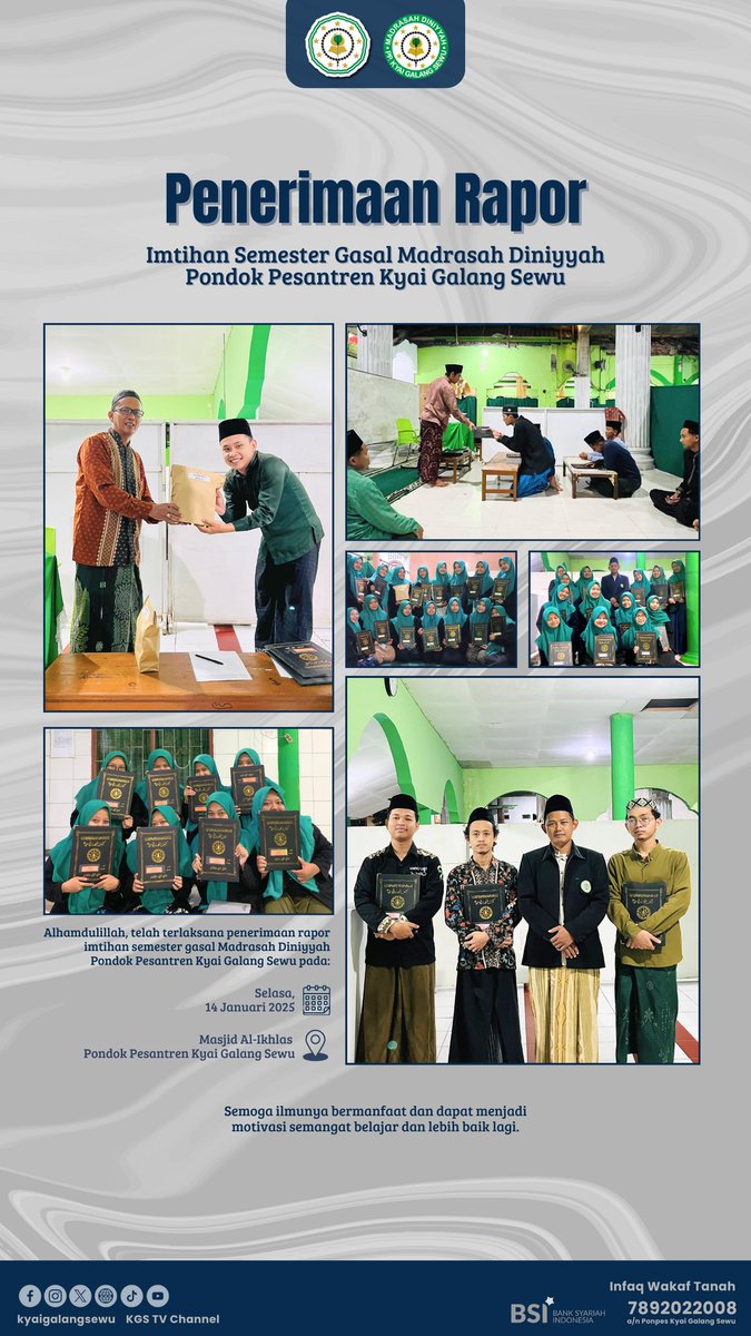 Alhamdulillah,
Selamat dan semangat menempuh semester baru, kang mbak!🙌