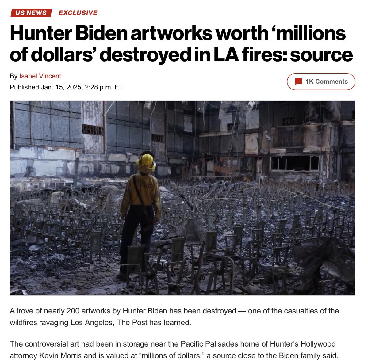 KeillerDon's tweet image. A real disaster….
#BidenCrimeFamilyExposed