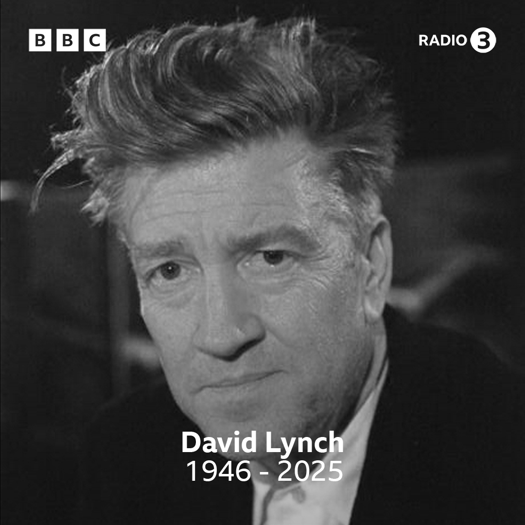 BBCRadio3's tweet photo. Farewell, maestro.

Endlessly creative and influential filmmaker David Lynch gave a rare interview to Sound of Cinema in 2023. https://t.co/yq33r5IpBq