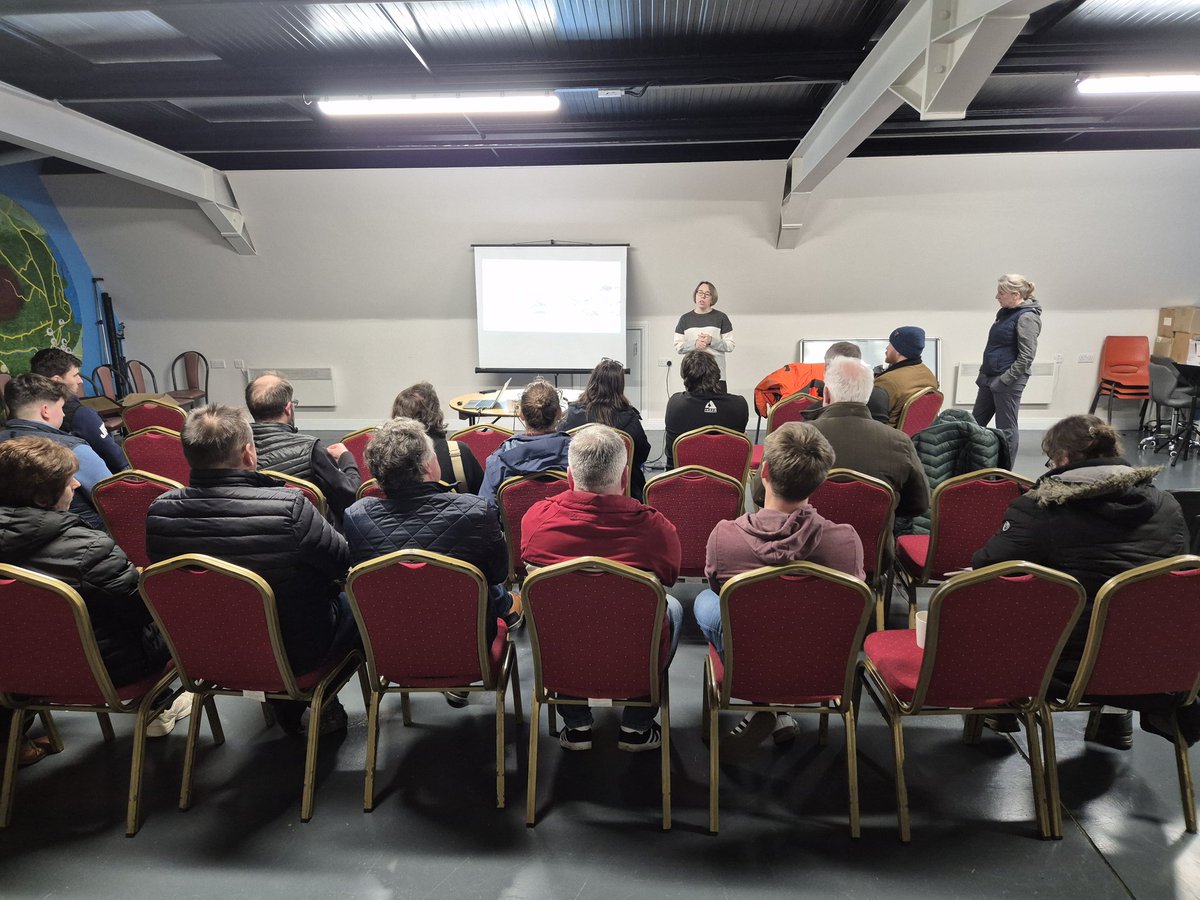 Leitrim Development Company. 🇮🇪🇪🇺🇺🇦🇵🇸 (@leitrimdevco) on Twitter photo Good engagement last night with farmers, landowners, local people, and the community in #Glenfarne <a href="/BallroomRainbow/">The Rainbow Ballroom</a> on opportunities in nature based interventions and conservation actions. Folks from the Dulra project in <a href="/FORUMConnemara/">FORUMConnemaraCLG</a> gave a presentation on how it works there. Good engagement last night with farmers, landowners, local people, and the community in #Glenfarne <a href="/BallroomRainbow/">The Rainbow Ballroom</a> on opportunities in nature based interventions and conservation actions. Folks from the Dulra project in <a href="/FORUMConnemara/">FORUMConnemaraCLG</a> gave a presentation on how it works there.