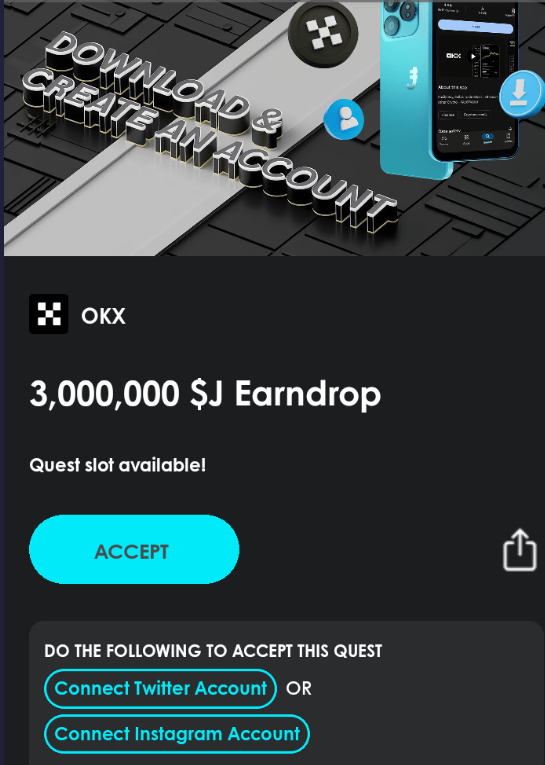 Get your 3,000,000 $J reward by signing up today!
Hurry up before the event ends!
This is an amazing opportunity, don’t let it slip away!
<a href="/okx/">OKX</a> <a href="/wallet/">OKX Wallet</a> <a href="/JamboTechnology/">Jambo</a>