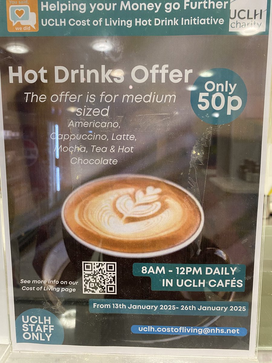 What a kind gesture from <a href="/UCLHCharity/">UCLH Charity</a> - thank you!