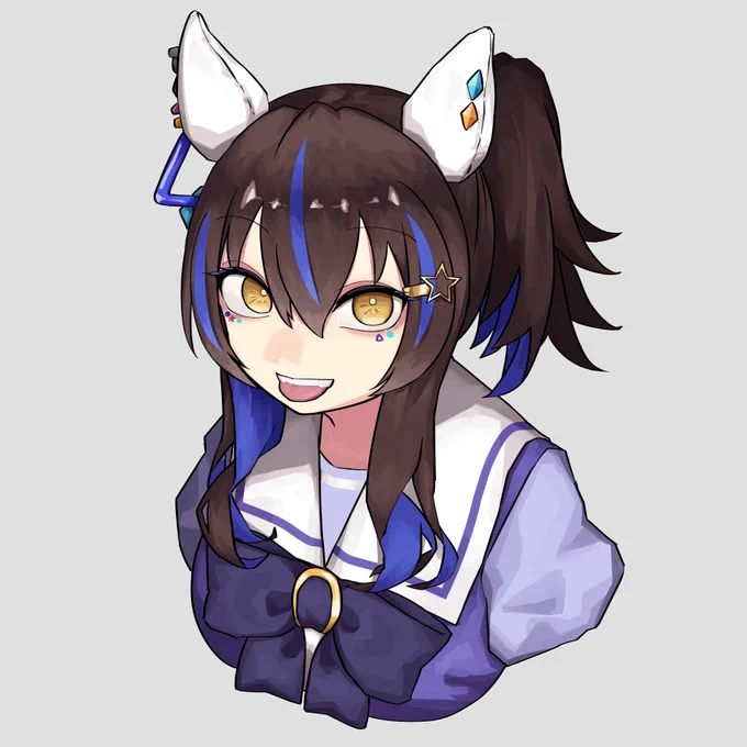 口を描くのが好きです 