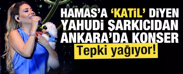 Yahya_Sinvar_'s tweet photo. HEMEN İPTAL EDİLSİN!!!!!!

Hamas'a 'katil' diyen Yahudi şarkıcıdan Ankara'da konser! Tepki yağıyor

İsrail'in Gazze'de soykırıma başladığında 'Hamas katildir' paylaşımı yapan İsrail asıllı Türk şarkıcı Linet Mor Menashe'nin bugün başkent Ankara'da konser vereceği öğrenildi. 

Ankara Filistin Dayanışma Platformu organizasyona tepki gösterdi.