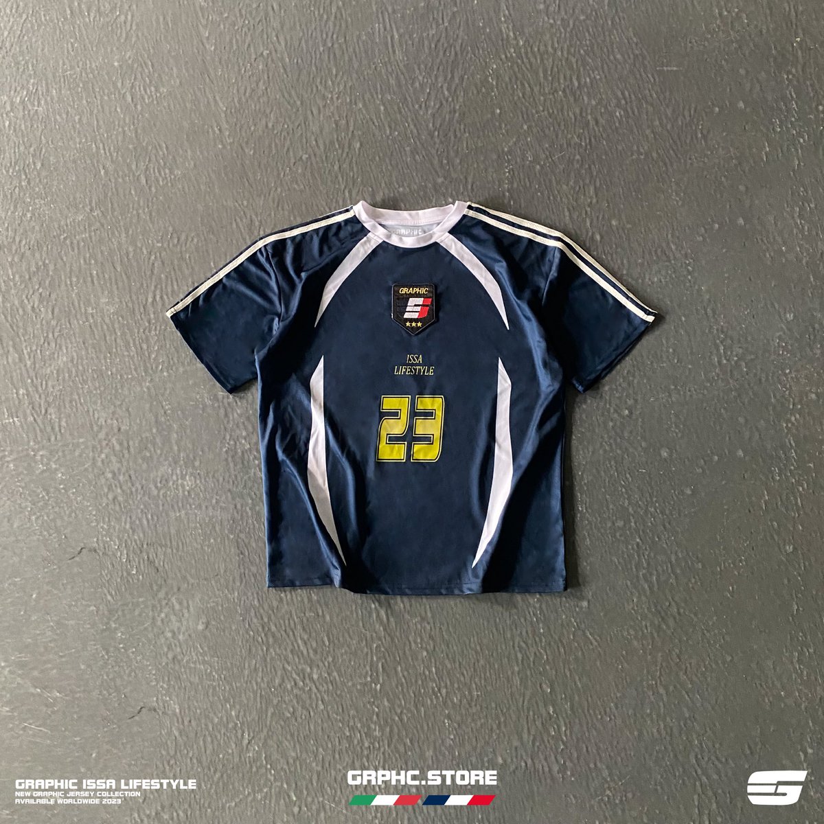 Graphic jerseys drop (2023Archive) 

Fully designed and directed by me 

Which is your favorite?
<a href="/graphic/">Graphic Experiment</a>.isl on IG