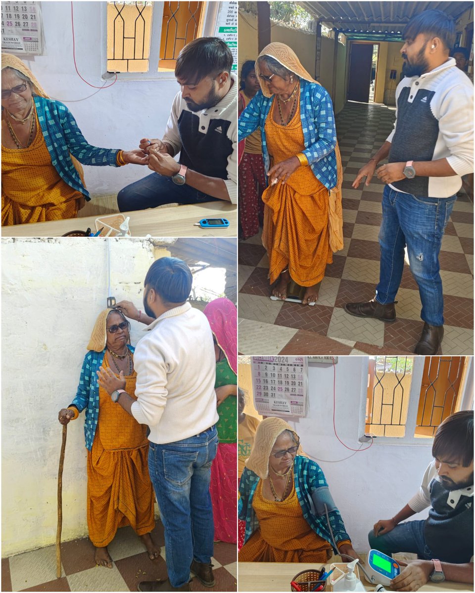 JaydeepBhatti9's tweet photo. આજે શુક્રવાર,17/1/2025
આયુષ્માન આરોગ્ય મંદિર, Khodiyar .(Gandhidham)સબેસન્ટર ખાતે એન.સી.ડી   (બિનસંચારી રોગો) લોહીનું ઊંચું દબાણ, ડાયાબિટીસ, સ્તન, મોઢું અને ગર્ભાશયનાં  મુખનાં કેન્સર અંતર્ગત સ્ક્રીનિંગ કામગીરી કરવામાં આવી @CdhoKutch @GandhidhamTho @KutchSbcc @KutchDdo @NHMGujarat https://t.co/p58dwHYUTk