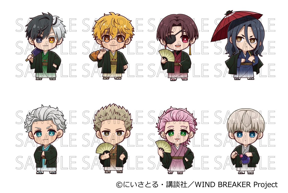 TVアニメ『WIND BREAKER』新作グッズ

【ミニキャラ公開】
「和服」をテーマにしたグッズを販売いたします。

詳細は当アカウント（<a href="/princesscafe333/">プリンセスカフェ&ショップ総合</a>）にてお知らせいたします。
お楽しみに

#ウィンブレ
#プリンセスカフェ