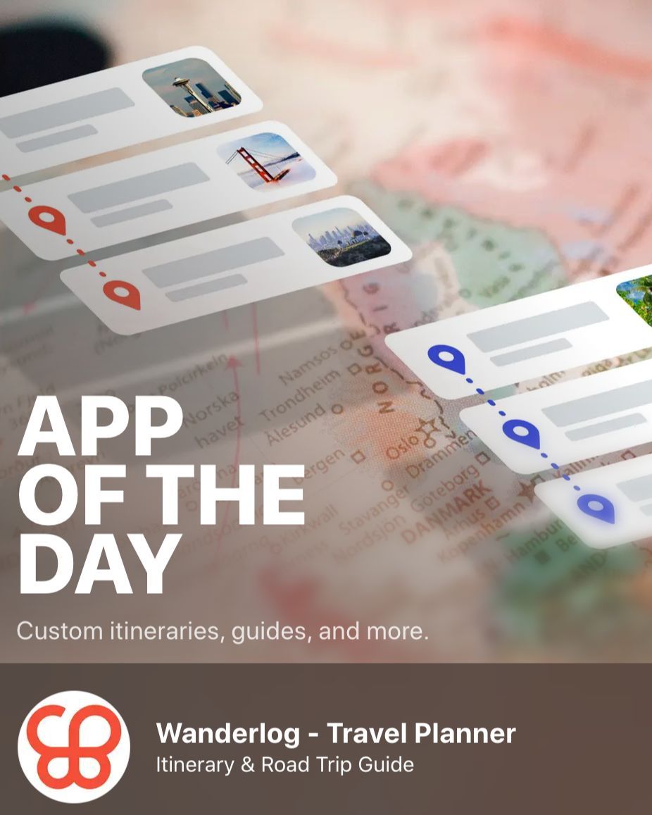 🎉 We almost never post on social media (we're busy building! 🛠️) but we're so excited to announce that Wanderlog is the App of the Day on the App Store in 12 countries today! There's never been a better time to start planning your 2025 adventures. 🗺️✈️

Thank you <a href="/AppStore/">App Store</a> for