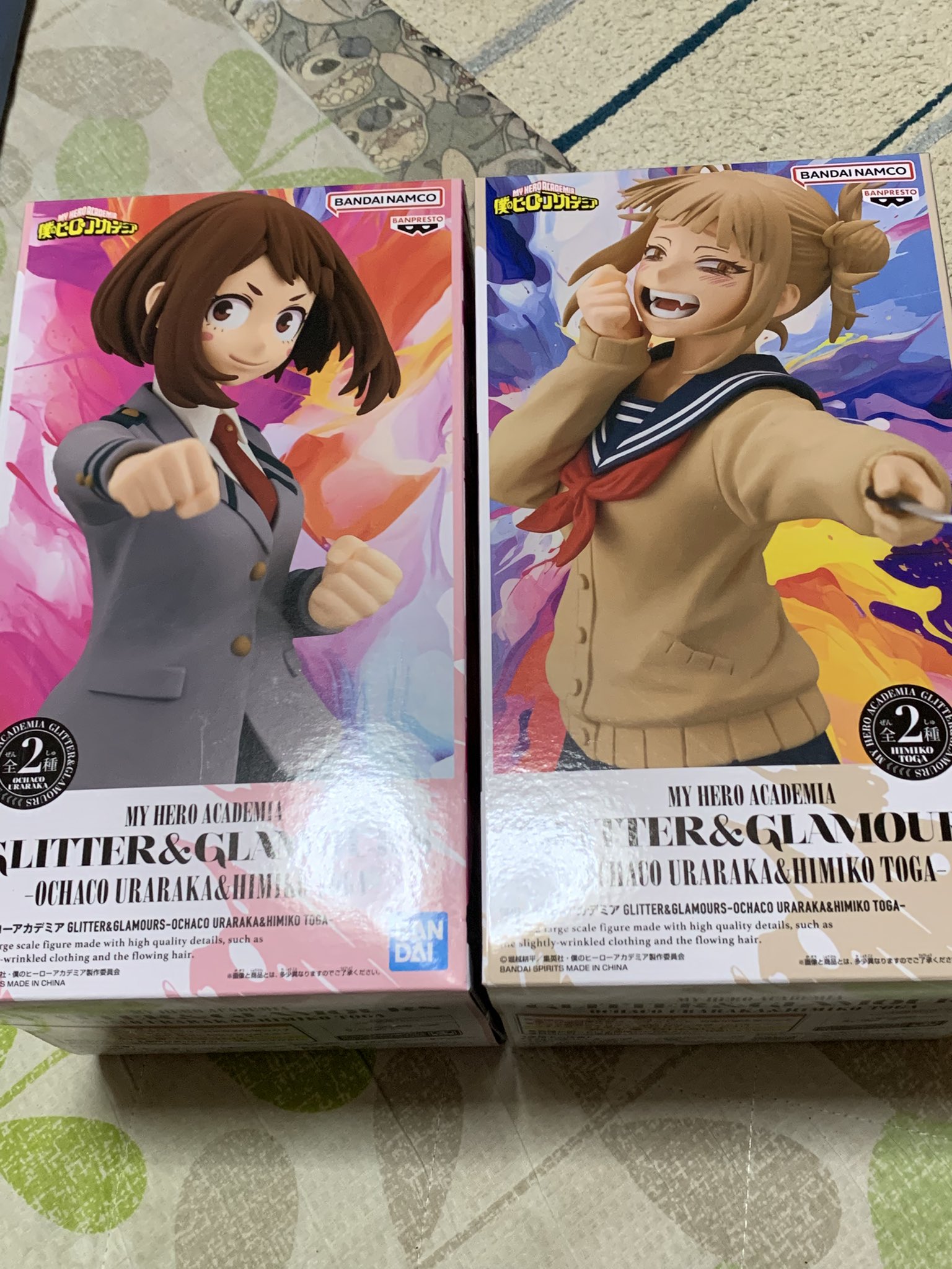 ヒロアカ GLITTER&amp;GLAMOURS ミルコ 発目明 トガヒミコ お茶子 ヒロアカ】GLITTER ＆ GLAMOURS -OCHAKO URARAKA＆HIMIKO TOGA