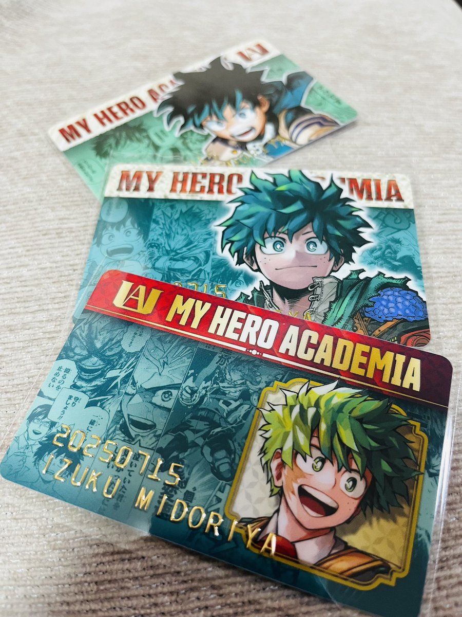 成長を感じるよ、デク