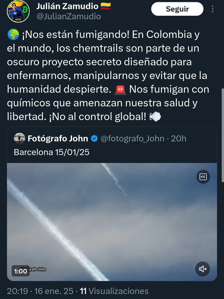 Negacionistas Out of Context tweet media