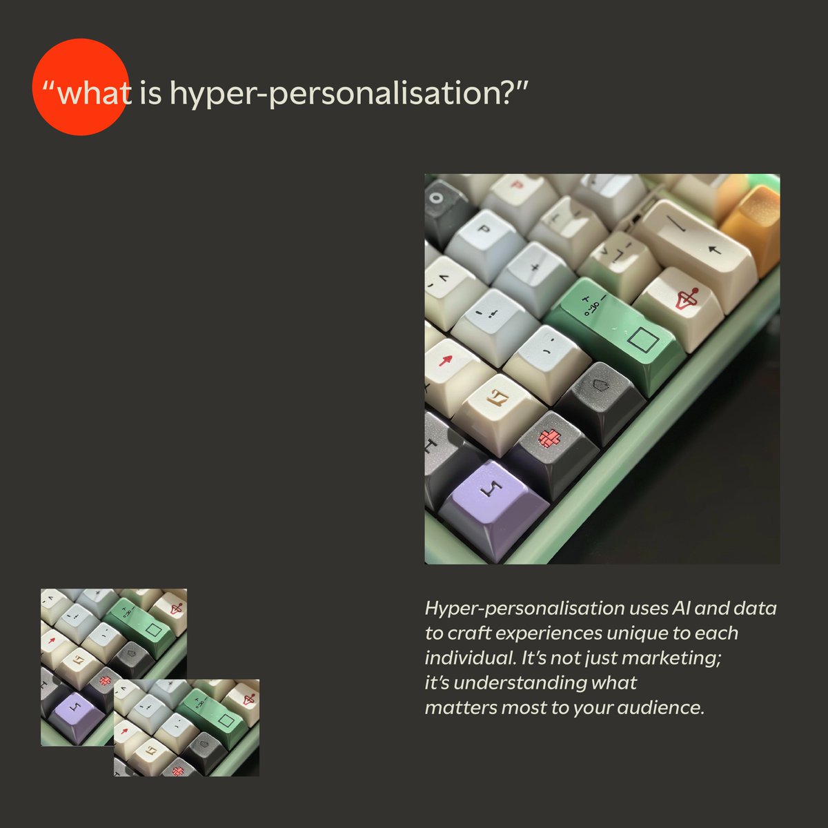 curiousbrand's tweet photo. Personalisation isn’t about just adding names to email subject lines anymore. Thanks to AI and data analytics, brands can now deliver tailored experiences that adapt to individual preferences. Read More: https://t.co/chRGruUzN7 https://t.co/RgUDHoIrQX