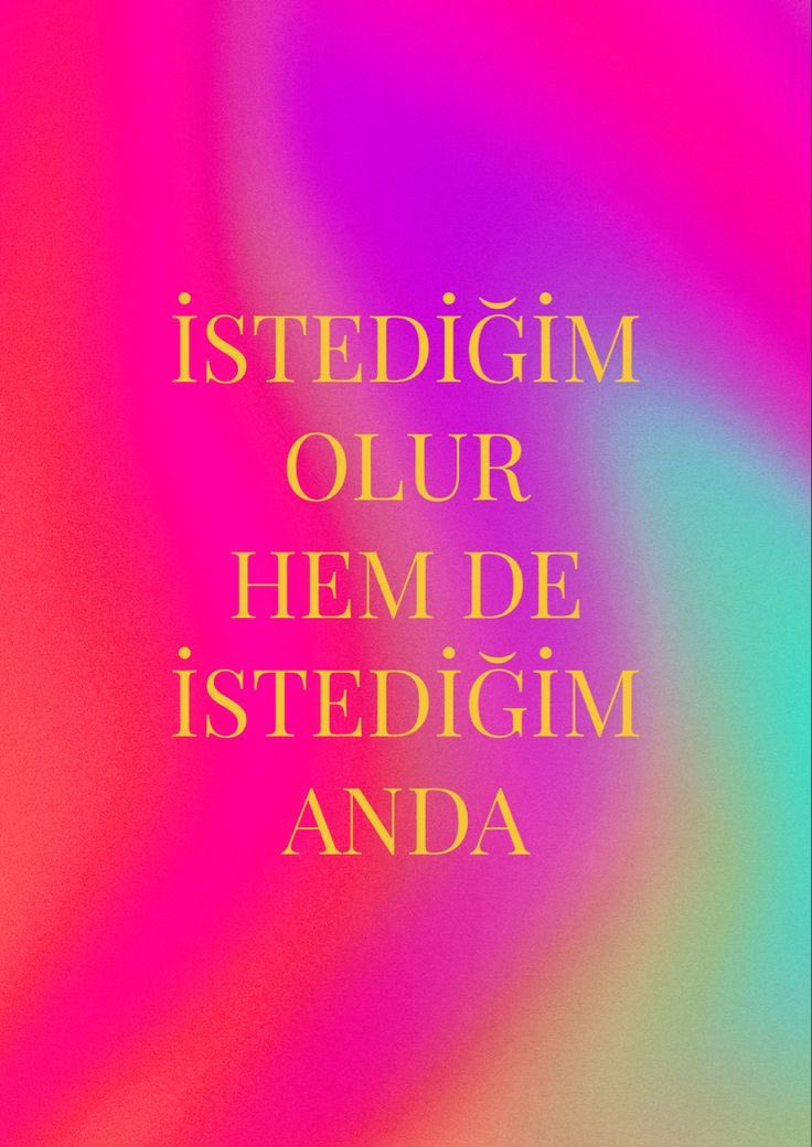 Manifest gibi manifest ✨🥰