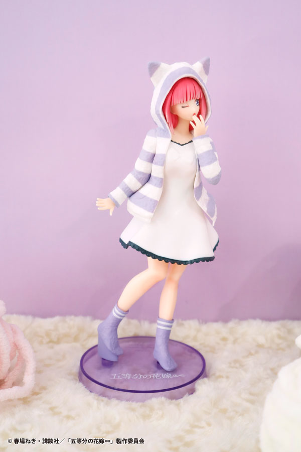 fancy_fukuya's tweet photo. ✨🐈発売商品情報🐈✨

TVスペシャルアニメ『#五等分の花嫁∽』から
#FascinityFigure (ファシニティフィギュア)
猫耳パーカーシリーズ「二乃」が登場💕

1月下旬頃より
全国の一部アミューズメント施設の
取��扱い店舗にて順次展開予定です🌟

詳細はこちら🔽
https://t.co/JVYyV4M6On https://t.co/LcCtB8Q8Zn