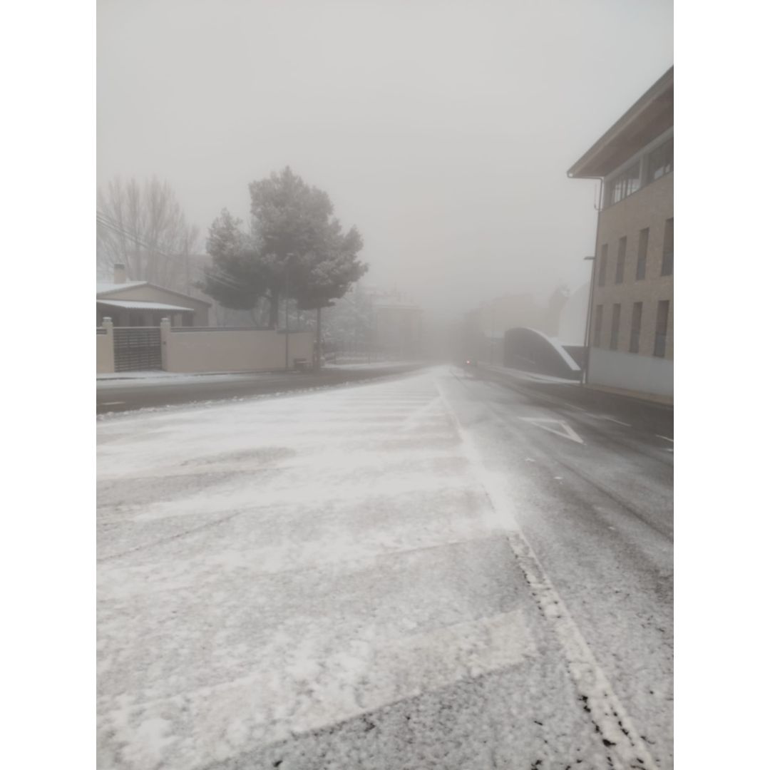 #Cantavieja se ha despertado blanca❄🌨