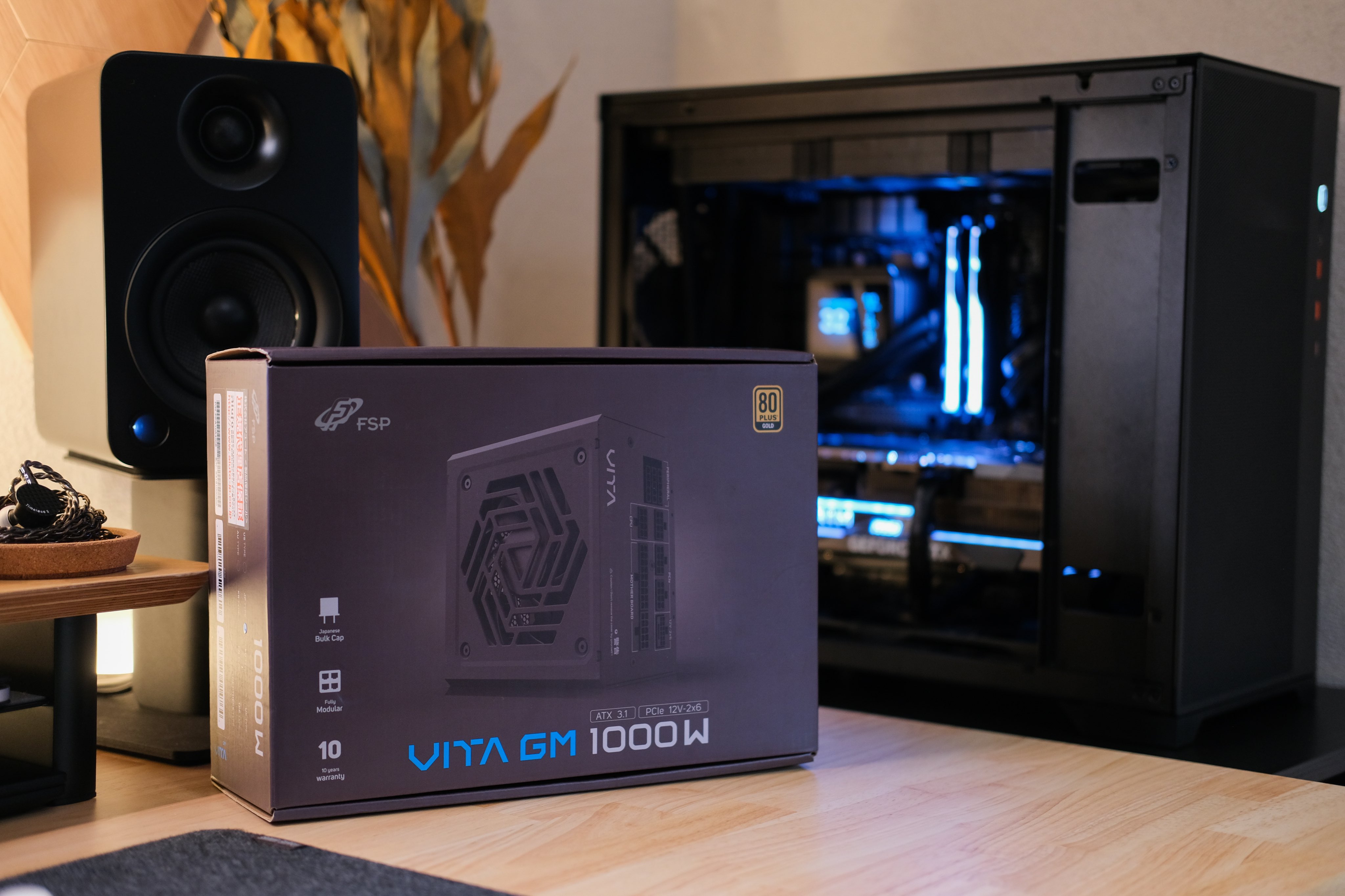 FSP VITA GM 850W ATX3.1 PCIe 12V-2×6 電源 Amazon | FSP 80PLUS