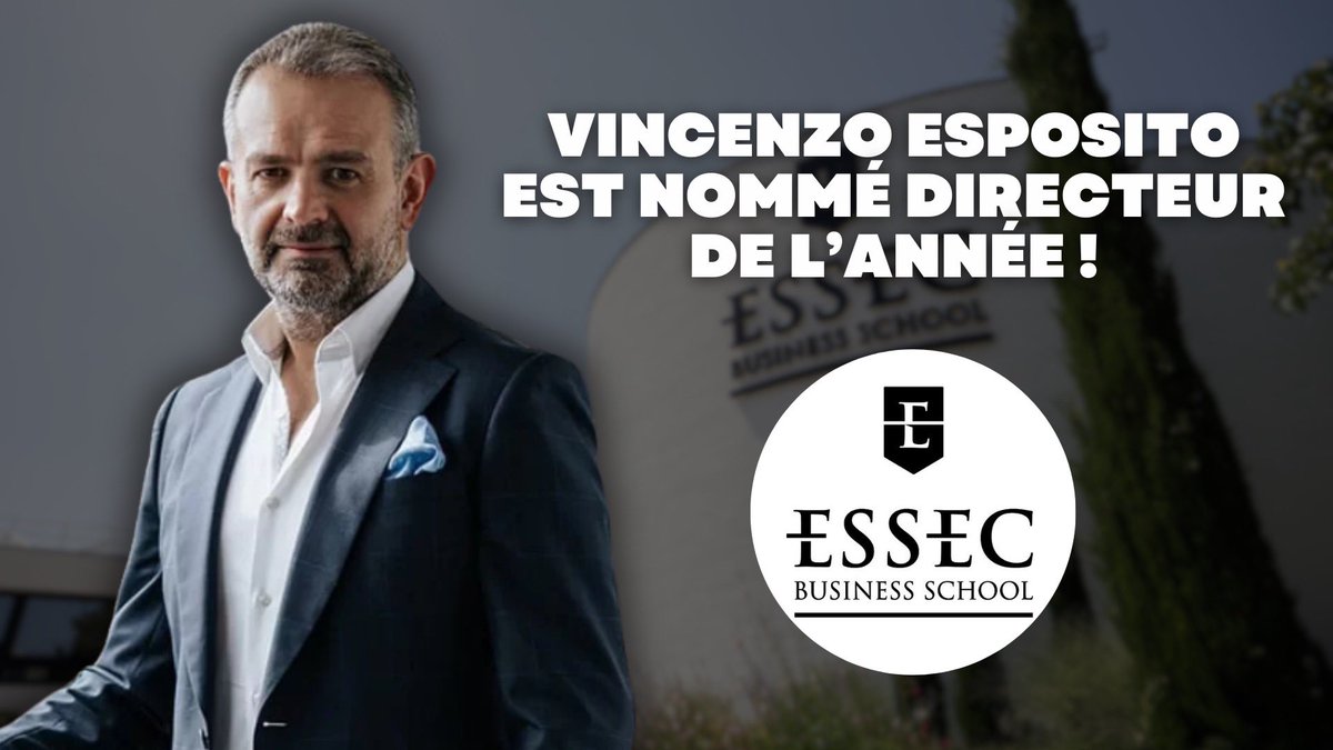 Dorian Zerroudi (@dzerroudi) on Twitter photo 🏆Vincenzo Esposito Vinzi est nommé directeur de Grande École de l’année
Par <a href="/HEADwayAdvisory/">HEADway_advisory</a> 🏆Vincenzo Esposito Vinzi est nommé directeur de Grande École de l’année
Par <a href="/HEADwayAdvisory/">HEADway_advisory</a>
