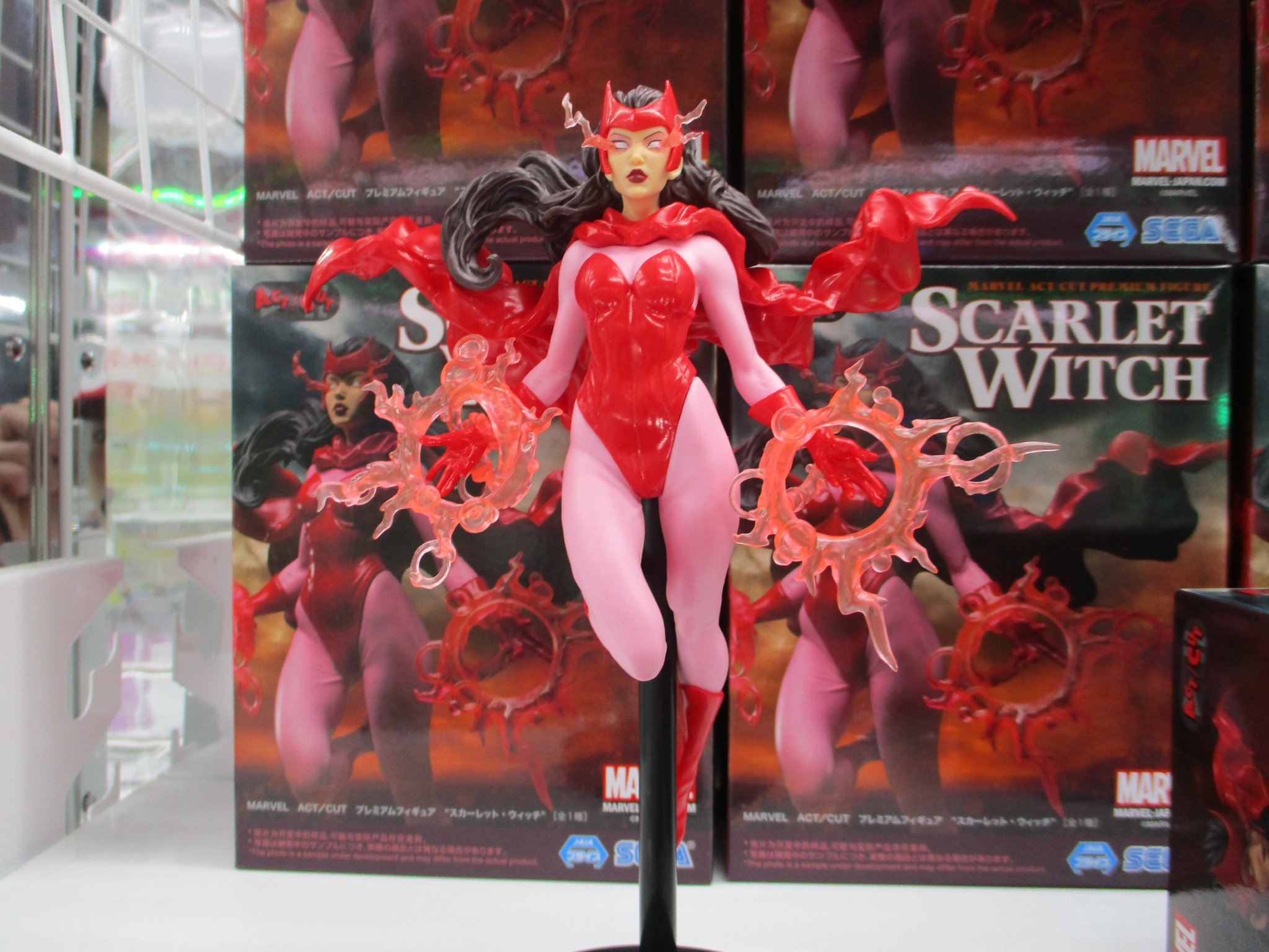 躍動感あるスカーレット・ウィッチ！セガプライズ「MARVEL ACT