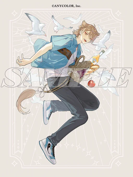 #ART_OF_NIJISANJI にて伏見ガク様、魁星様のビジュアルを担当させていただきました。よろしくおねがいします!素敵な7周年をお迎えください 
