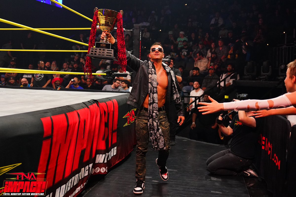 FrankieKazarian's tweet photo. The #KingofTNA The #KingofCommentary The face of @AXSTV The SoCal Fashion Plate. The @ThisIsTNA main event mainstay. https://t.co/VbizPzhbb3