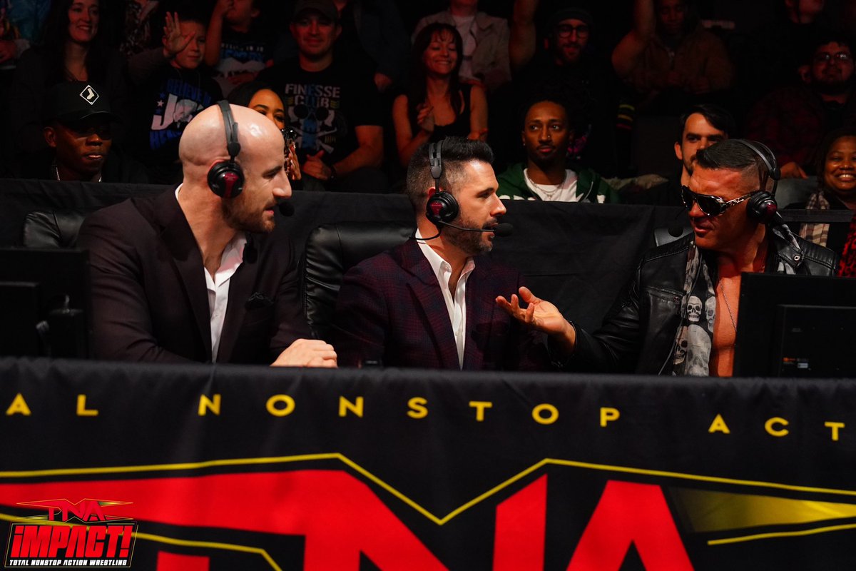 FrankieKazarian's tweet photo. The #KingofTNA The #KingofCommentary The face of @AXSTV The SoCal Fashion Plate. The @ThisIsTNA main event mainstay. https://t.co/VbizPzhbb3