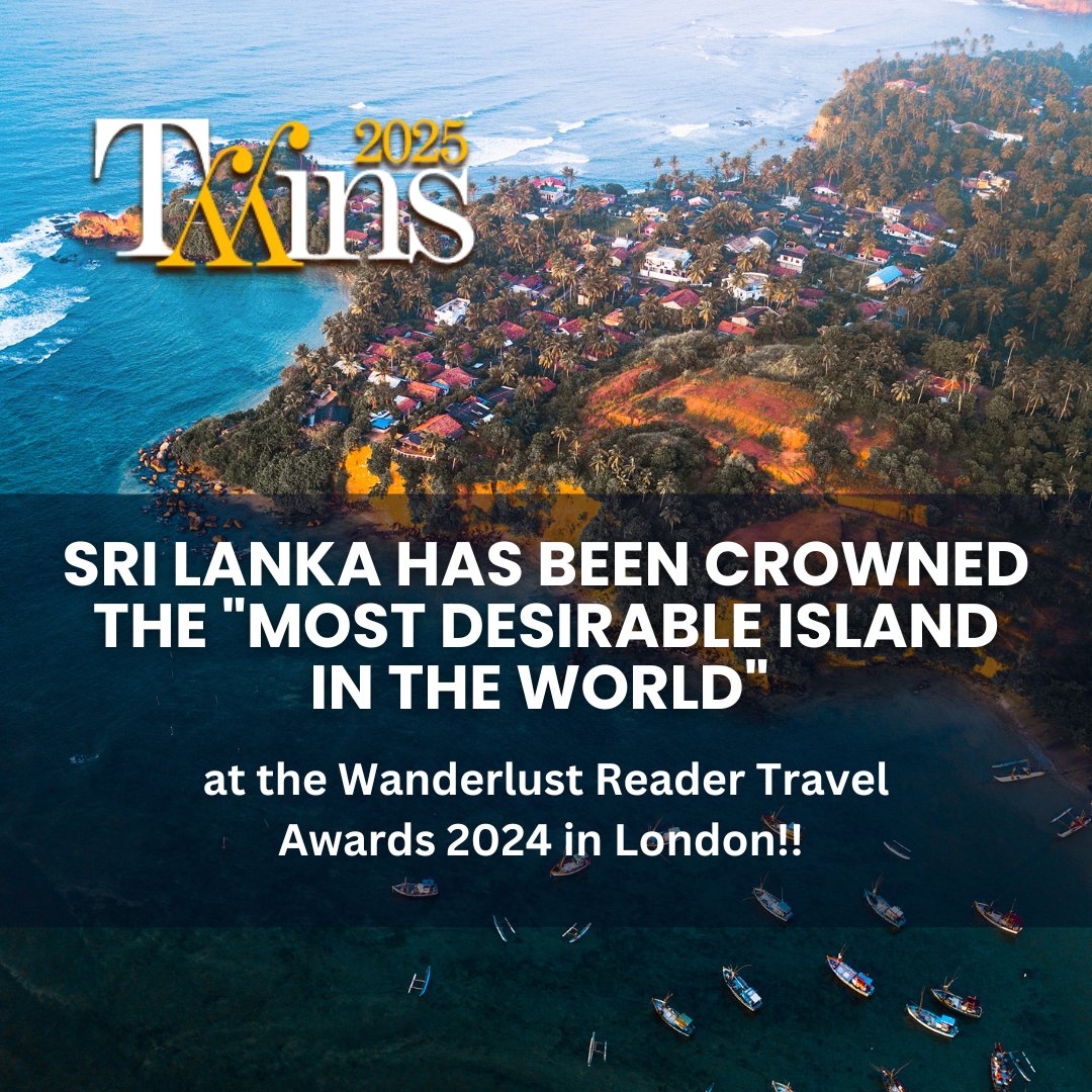 2025_twinsSL's tweet photo. We're thrilled to announce that the next Twin Congress will be hosted in the vibrant city of Colombo, Sri Lanka. 🇱🇰 This isn’t just a conference—it’s an experience like no other. 🌟

Stay tuned for more details 💼🌴

#TwinCongress #SriLanka #WanderlustAwards #MostDesirableIsland https://t.co/5z9nrQAo1o