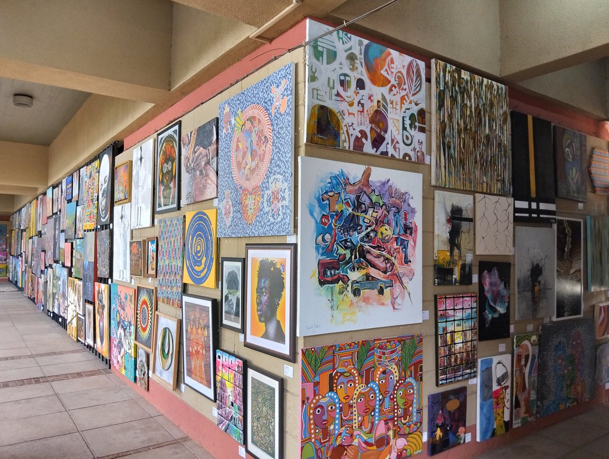 Memories - a few of the 800+ pictures on display at the last #AffordableArtShowKe, October 2024